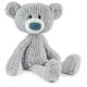 thumbnail image 1 of Palillo de dientes Teddy Bear GUND ondulado de 15 pulgadas, color gris, 1 of 8