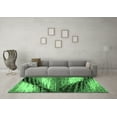 thumbnail image 3 of Ahgly Company Indoor Rectangle Abstract Emerald Green Modern Area Rugs, 7' x 9', 3 of 4