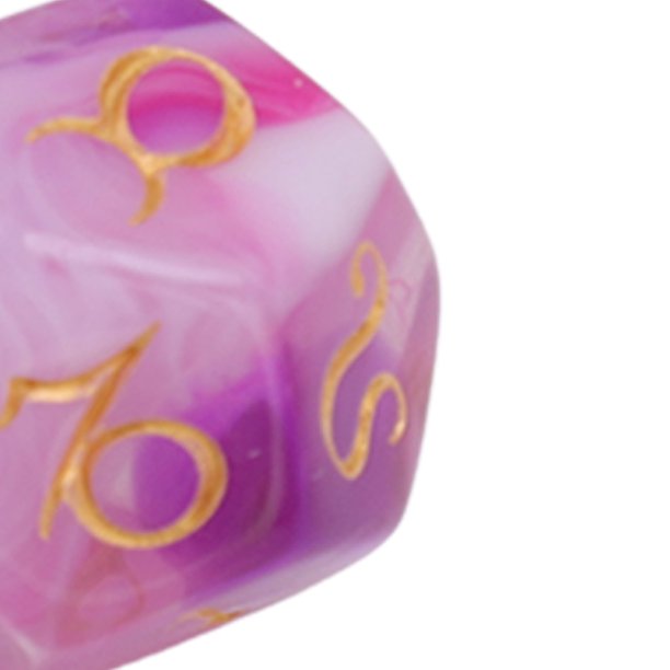 Juego De Dados Astrológicos De 12 Caras Con Brillo – 3 Dados De Runas Fáciles De Leer Para Juegos De Mesa Y Adivinación (Azul)