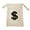 Beige, variant on Props Pocket Decor Canvas Dollar Sign Bag for Party Cowboy Theme