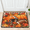 Color 3, variant on Herdesigns Fall Pumpkin Floral Outdoor Doormat, Non-Slip Welcome Door Mat, Decorative Entry Rug for Front Doors, 16" x 24"