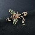 thumbnail image 4 of Ayyufe Fashion Women Bee Enamel Rhinestone Brooch Pin Scarf Clothes Lapel, 4 of 7