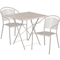 thumbnail image 3 of 28SQ White Fold Patio Set, 3 of 5