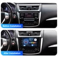 thumbnail image 3 of FeirTon 9" Android 10 Touchscreen Double Din Car Stereo with CarPlay for Nissan Altima 2014-2018, 3 of 10