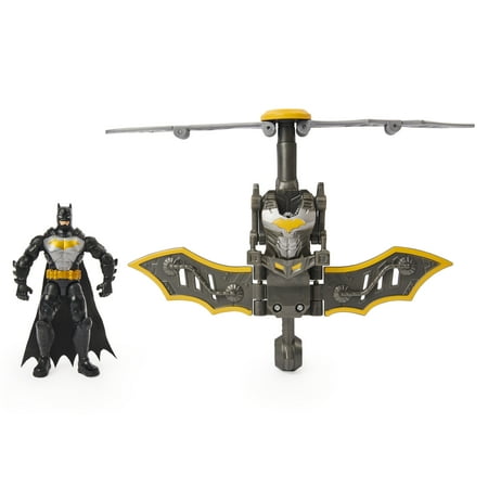 Batman 4-inch Mega Gear Deluxe Action Figure with Transforming Armor