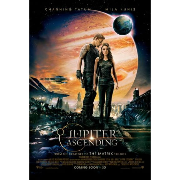 Jupiter Ascending Movie Poster 16in x 24in 16x24 Multi-Color Square Adults Western Graphic