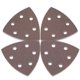 thumbnail image 3 of Lot de 4 feuilles de papier de verre triangulaires à 6 trous, éponges, disques de ponçage, outils de polissage (1800-2000#), 3 of 4