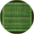 thumbnail image 1 of Ahgly Company Indoor Round Abstract Green Modern Area Rugs, 8' Round, 1 of 4
