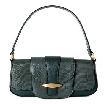 Time and Tru Women’s Shoulder Mia Handbag Green