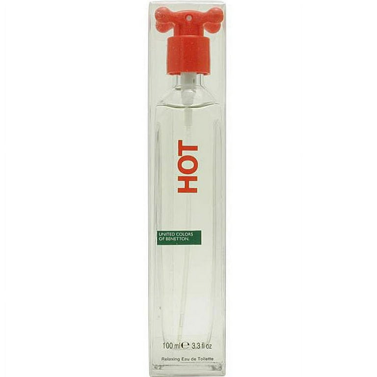 Benetton HOT Eau De Toilette Spray for Men 3.4 oz Walmart