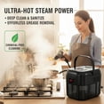 thumbnail image 3 of 2500w Handheld High-Temperature Pressurized Steam Cleaner, Steams Cleaner, 6 Adjustable Levels High Pressure Steam Cleaners, for Kitchen, Bathroom, Windows, Car, 3 of 10