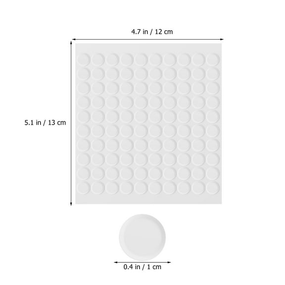 HEMOTON Double Sided Adhesive Dots for Craft Acrylic Sticky Dots 600pcs Easily Removable