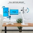 thumbnail image 6 of Motorized Sit-Stand Desk Converter for 2 Monitors, 6 of 6