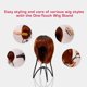 thumbnail image 5 of Pinzas en forma de garra para el cabello de Metal rosa, pinzas de tiburón grandes, pasadores antideslizantes para sujeción fuerte, accesorios de moda para rizado largo, grueso y fino, 5 of 5