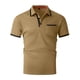 thumbnail image 5 of Camisa de hombre SCZ súper ligera Manga corta casual caqui L, 5 of 8