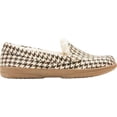 thumbnail image 2 of Vionic Womens Lynez Houndstooth Faux Fur Lined Loafer Slippers, 2 of 6