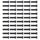 thumbnail image 4 of Pernos Chapados En Zinc Negro, Práctico Sujetador Universal De Pernos De Máquina De Sartén Con Acabado De óxido Negro Para La Industria Para Equipos De Oficina ANGGREK M3x10, 4 of 8