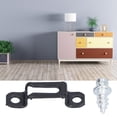 thumbnail image 3 of Hidden Fasteners, 60 Set 2in 1 Cold Rolled Steel Furniture Concealed Connector Invisible Connector Screw Buckle for Cabinet Wardrobe Combination Accessories, 3 of 7