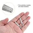 thumbnail image 4 of Afilador de cadenas de diamante de 3/16 pulgadas, paquete de 5 piedras de afilar para motosierra de manivela, plata, 4 of 5