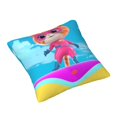 thumbnail image 2 of Fundas de almohada de terciopelo SuperKitties, fundas de almohada decorativas suaves y acogedoras con cremallera oculta para dormitorio, sofá, sillón, funda de almohada de terciopelo, 2 of 8