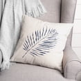thumbnail image 3 of Creative Products Watercolor Fern Navy 18x18 Spun Poly Pillow, 3 of 3