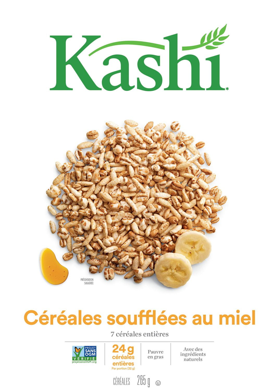 Céréales soufflées au miel Kashi, 265 g