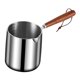 thumbnail image 5 of Cacerola pequeña, Mini olla para sopa, utensilios de cocina de acero inoxidable 304, sartén para leche, para acampar, Cocina de Inducción, cocina, RV, 900ml, 5 of 8