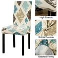 thumbnail image 5 of Dining Room Chair Covers Set of 4, Stretch Soft Spandex Removable Washable Chair Slipcovers for Dining Room,Hotel,Ceremony (Dynamic, Set of 4), 5 of 5