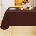 thumbnail image 1 of Rectangle Table Cloth x Wipeable Vinyl Tablecloths Protector Oil Spill Proof Plastic Table Cover for Dining Picnic Camping Outdoor, 1 of 6
