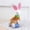 Blue, variant on Easter Basket, Wuztai Funny Kindergarten Colorful Basket, 11.81x4.72in Small Animal Basket Candy Storage Party Decoration, Blue