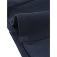 thumbnail image 5 of Cárdigans elegantes con cuello redondo y mangas 3/4 de encaje transparente para mujer Azul oscuro L, 5 of 5