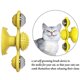 thumbnail image 2 of Juguetes de molino de viento para gatos Yashi amarillo, 2 of 5