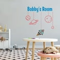thumbnail image 2 of Space themed Vinyl Wall Decal - Personalized Vinyl Name Decals for Home Interior Design Nursery Room Decoration -Wall Art Removable Stickers - Size : 10" x 10"., 2 of 4