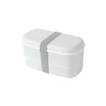 thumbnail image 1 of New Portable Leak-proof Food Double-layer Bento Box Lunch Box Lunch Box for Kids Food Container Food Storage Snack white 2, 1 of 6