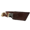 thumbnail image 4 of Hunt-Down 9" Full Tang Hunting Knife with Wood Handle and Leather Sheath 9351, 4 of 4