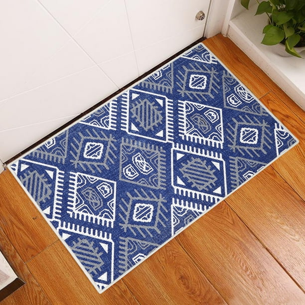 Sussexhome Monument Collection 2 X 3 Foot Heavy Duty Low Pile Rug Runner Ultra Thin Non Slip Area Rug Washable Cotton Indoor Rug For Front Door Foyer Rug For Entryway