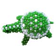 thumbnail image 1 of 1PC Handmade Beaded Turtle Adornment Acrylic Animal Decoration Gift (Green), 1 of 8