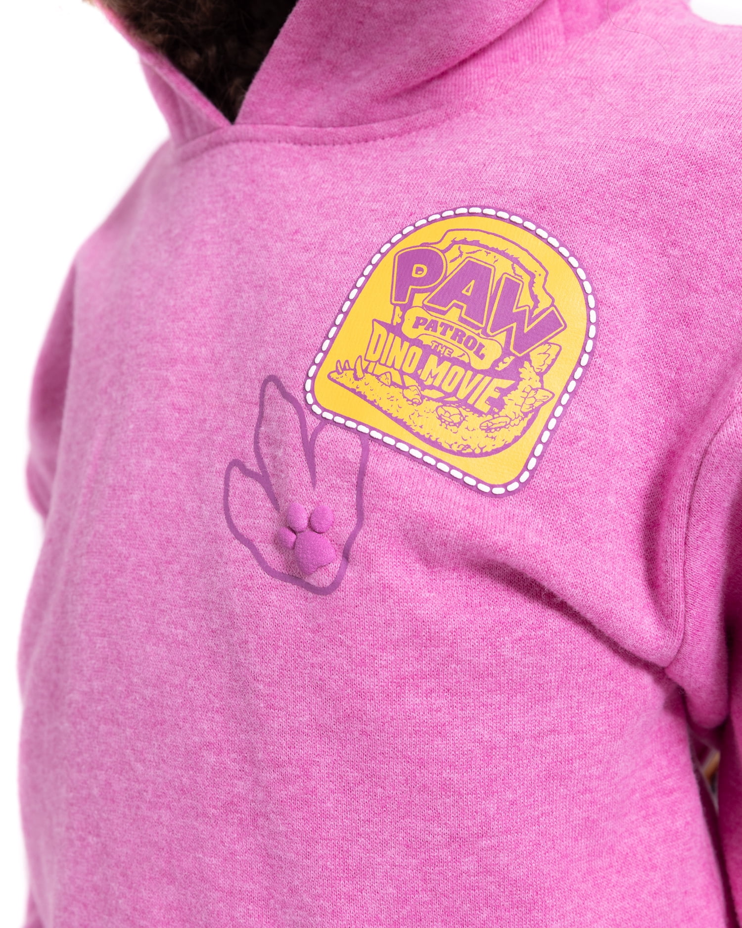 Paw Patrol Movie Toddler Girls' Cosplay Graphic Hoodie with Long Sleeves, Sizes 12M-5T