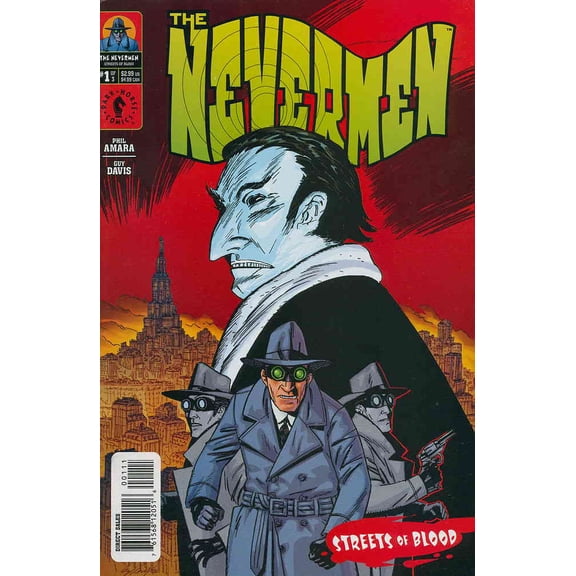 Nevermen, The: Streets of Blood #1 VF ; Dark Horse Comic Book
