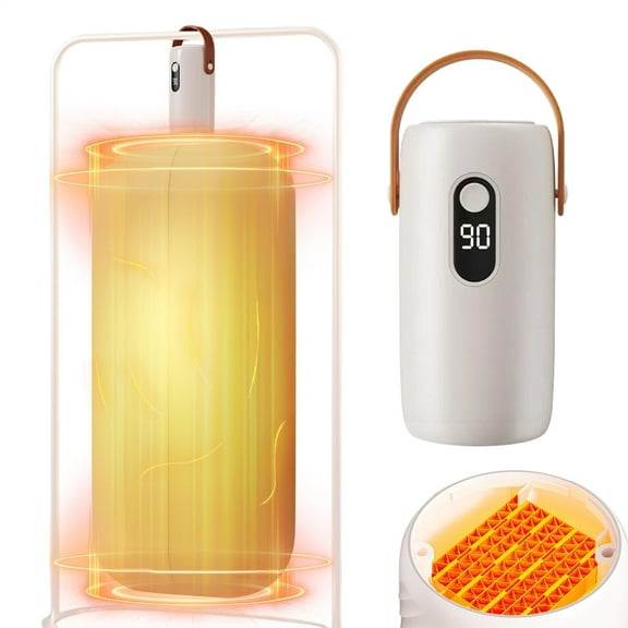 Portable Clothes Dryer - Fast Drying Automatic Shirt Ironing Machine for Quick Removal, Compact Hot Air Function with Hands Free Ironing, Garment Press for Home, 10.5x7.5 cm