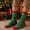 #283-Green, variant on Ceisia Men Winter Thick Christmas Crew Socks Baseball Santa Cartoon Print Mid Calf Holiday Socks For Xmas Party Gift Gift