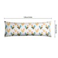 thumbnail image 6 of Long Body Pillow Cover - Soft & Breathable, Hidden Zipper, 20"x54", Cute Farm Eggs & Chickens Print - Perfect Gift for Farmhouse Lovers, Side Sleepers, Rustic Home Decor, 6 of 7