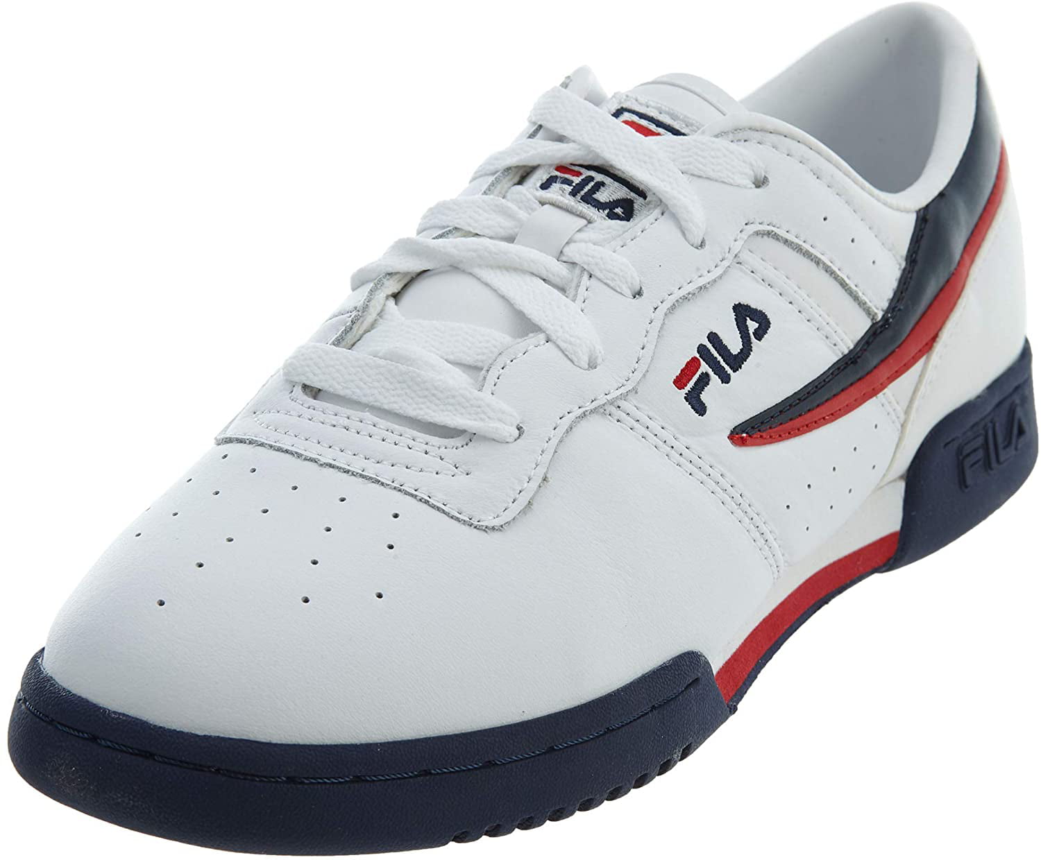 Fila Kid's Original Fitness Sneakers White / Fila Navy / Fila Red 5 ...