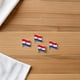 thumbnail image 4 of YSNOOWE 4Ud Pins De De Hierro Con Emblema Paraguayo Para Decorar Y Accesorios, 4 of 7