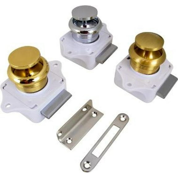 Sea Dog Marine Push Button Rim Latch - Sea-Dog Line - 224301 (224301-1)