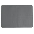 thumbnail image 2 of Electric Cooktop Protector, Premium Material Dust Resistant Multipurpose Gray XL Dish Drying Mats for Kitchen Counter, 2 of 7