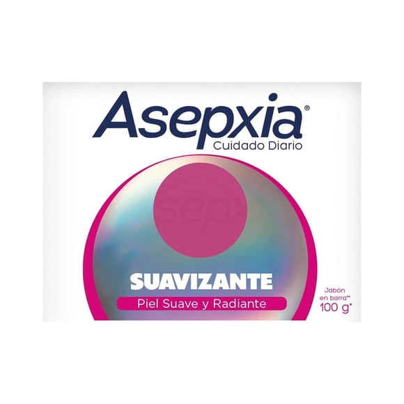 Jabón en barra Asepxia Cuidado Diario Suavizante 100g
