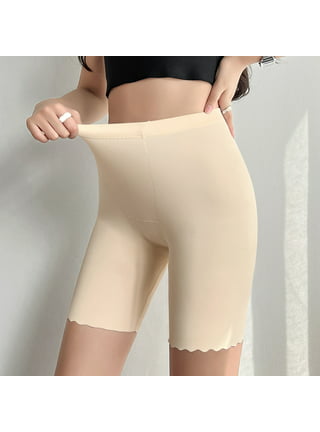 Women Plus Size Safety Pants Slip Shorts Soft Breathable for Under