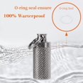 thumbnail image 2 of Pastillero con llavero (paquete de 2), pastillero/estuche impermeable de tamaño mínimo para bolso o bolsillo, organizador portátil de pastillero pequeño, 2 of 5