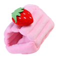 thumbnail image 3 of Fashion Semi-Enclosed Hamster House Nest Designed For Small For Indoor Security And Warmth In Pink 1Pcs, 3 of 3